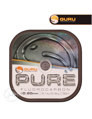 Guru Pure Fluorocarbon 0.18mm 4,6lb/2,1kg 50m