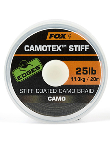Fox Edges Camotex Stiff 25lb 11,3kg 20m
