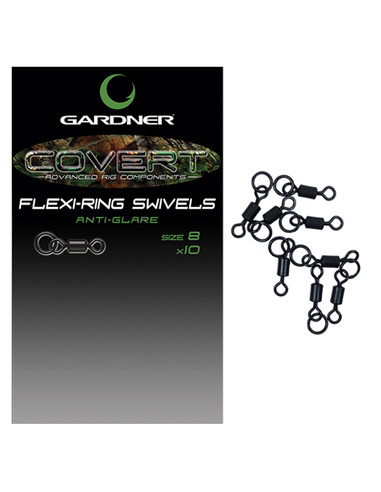 GARDNER Flexi Ring Swivels (10 unidades)