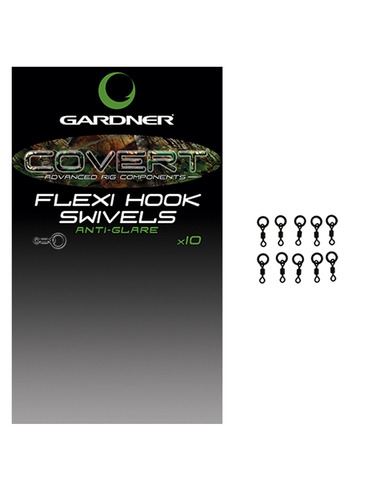 Gardner Flexi Hook Swivels (10 unidades)