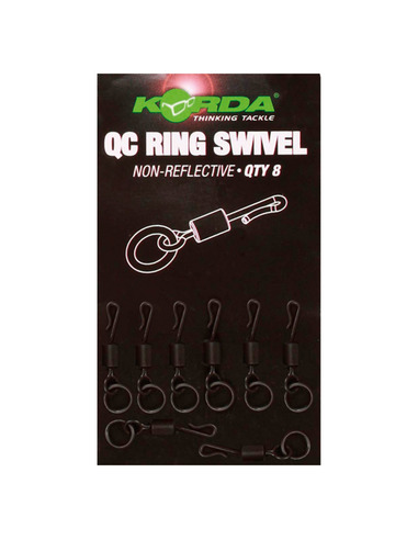 KORDA QC Ring Swivel Size8 (QTY 8)