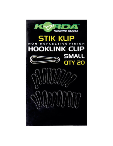 KORDA Stik Klip Small (20 unidades)