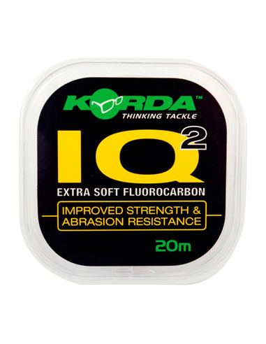 KORDA IQ2 Fluorocarbon Soft 12Lb/0.35  20 Metros