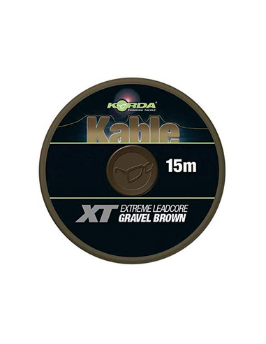 KORDA Kable XT Extreme Leadcore Gravel 70Lb / 31Kg  15metros