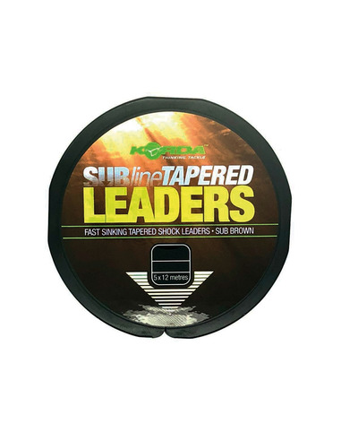 KORDA Subline Tapered Leaders (0.30-0.50Mm)