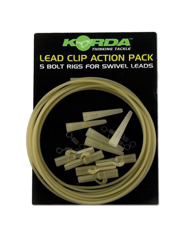 KORDA Lead Clip Action Pack Weed