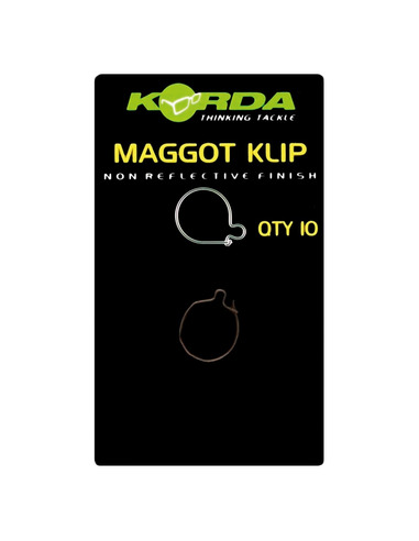 KORDA Maggot Klip Small (10 unidades)