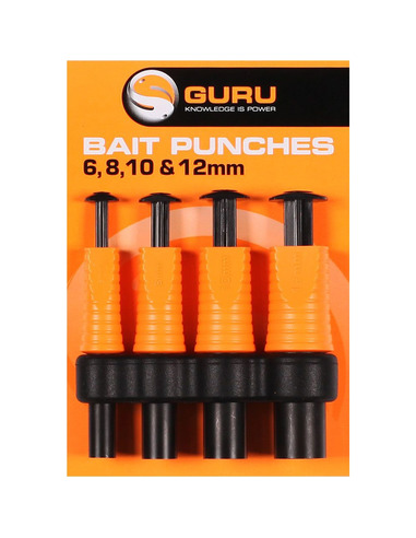 Guru Bait Punches 6, 8, 10 & 12mm