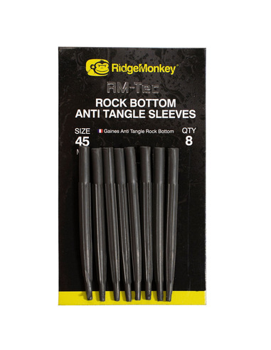 RidgeMonkey Rock Bottom Tungsten Anti Tangle Sleeves 45mm Long