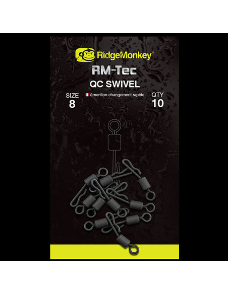 RM-T090 RidgeMonkey RM-Tec Quick Change Swivel Size 8