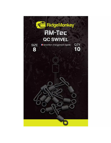 RidgeMonkey RM-Tec Quick Change Swivel Nº 8