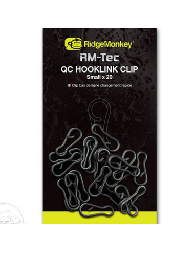 RidgeMonkey RM-Tec QC Hooklink Clip Small