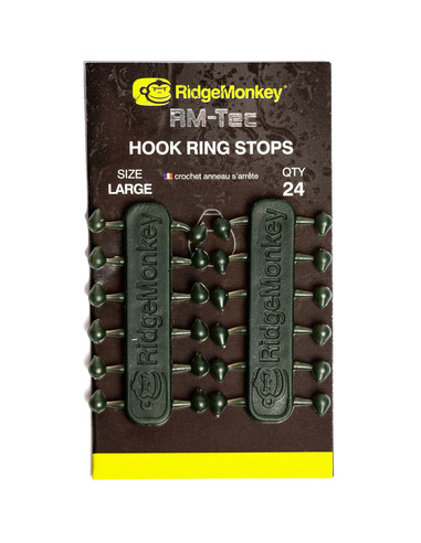 RidgeMonkey RM-Tec Hook Ring Stops Large
