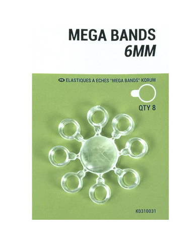 Korum Mega Bands 6mm
