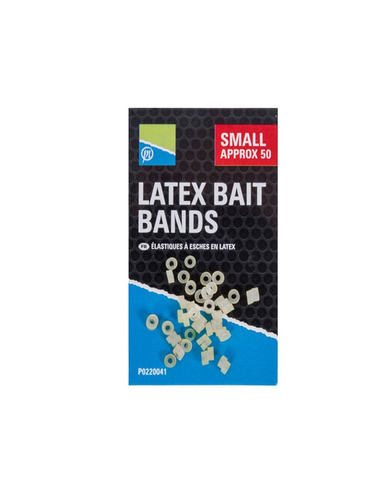 Preston Latex Bait Bands Small (Aprox.50)