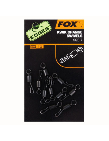 Fox Edges Kwik Change Swivels Size 7 x 10