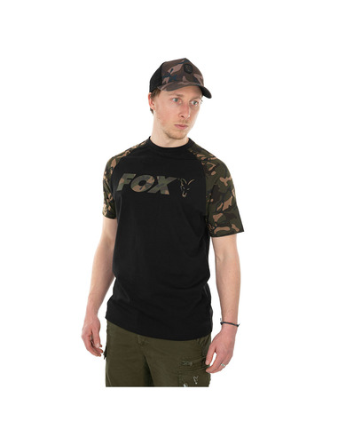 Fox Black/Camo Raglan (Size XL)
