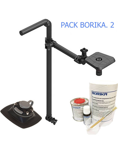 Pack Borika Completo.2 ( Soporte + Pegamento + Pegatina)