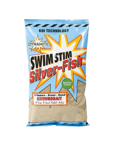 Dynamite Baits Swim Stim Silver Fish Betaine Green Commercial Groundbait 900gr