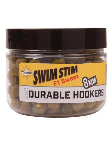 Dynamite Baits F1 Sweet Swim Stim Durable Hook Pellet 8mm
