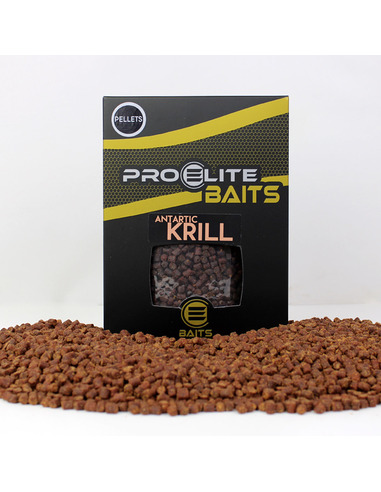 Pro Elite Baits Gold Pellets Antartic Krill 6mm 1kg