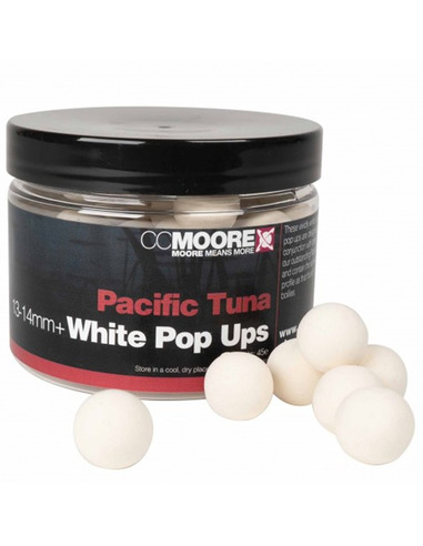 CC Moore Pacific Tuna White Pop Ups 13-14mm