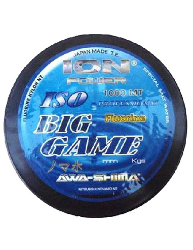 Awa Shima Ion Power Iso Big Game Fluorine 0.309mm/12.30kg/1000mtr
