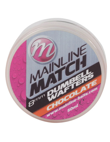 Mainline Match Dumbell Wafters Orange - Chocolate 6mm 50ml