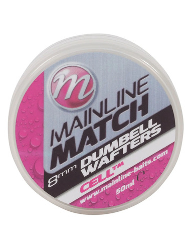 Mainline Match Dumbell Wafters White - CellTM 6mm 50ml