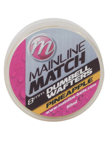 Mainline Match Dumbell Wafters Yellow - Pineapple 6mm 50ml