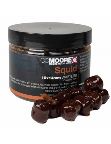 CC Moore Squid Wafters 10x14mm (50 baits)