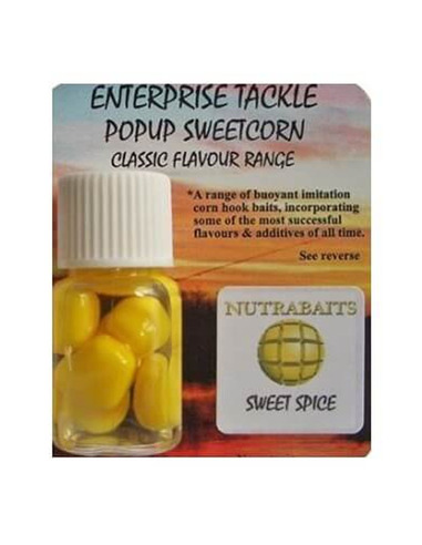 Enterprise Tackle Pop Up Sweetcorn Nutrabaits (Sweet Spice)