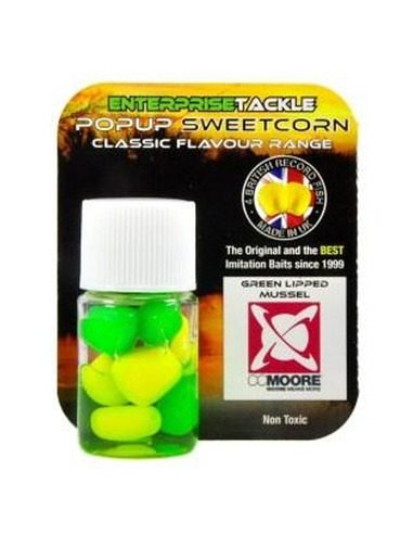 Enterprise Tackle Pop Up Sweetcorn CC Moore (Green Lipped Mussel)