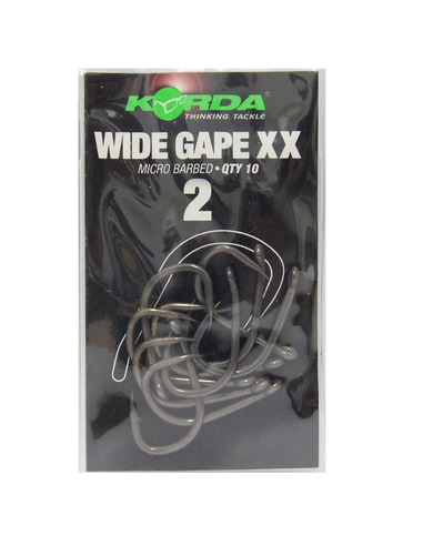 Korda Wide Gape XX Nº2 Micro Barbed