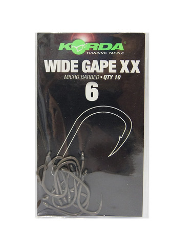 Korda Wide Gape XX Nº6 Micro Barbed