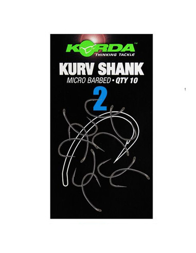 Korda Kurv Shank Nº2 Micro Barbed