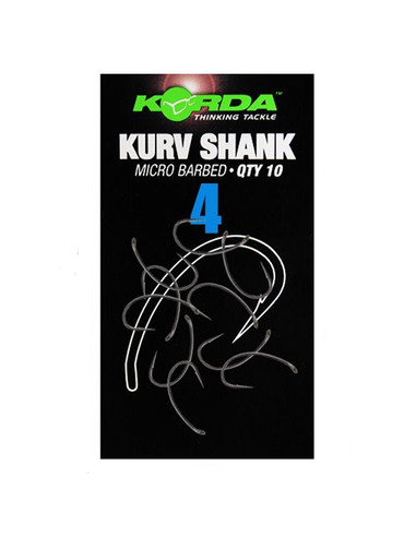 Korda Kurv Shank Nº4 Micro Barbed