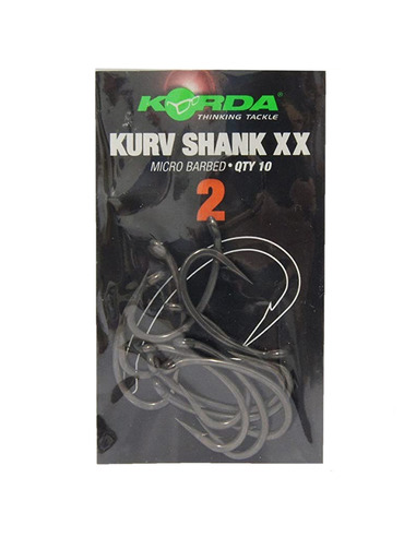 Korda Kurv Shank XX Nº2 Micro Barbed