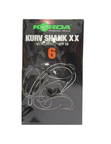 Korda Kurv Shank XX Nº6 Micro Barbed