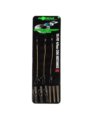 Korda COG Booms Distance Lead For 3 - 3.5 Oz Leads