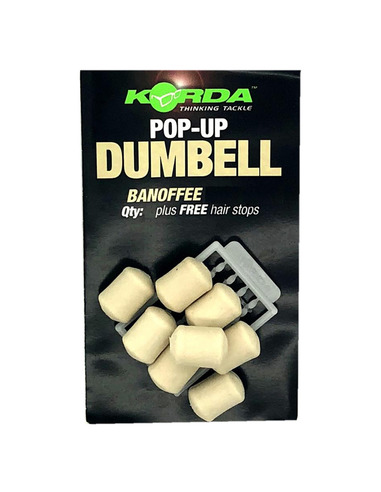 Korda Pop-up Dumbell Banoffee 12mm