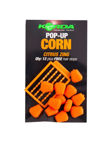 Korda Pop-up Corn Citrus Zing Orange