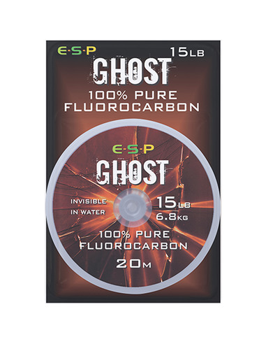 ESP Ghost Fluorocarbon 0,41mm 18lb/6,8kg 20m