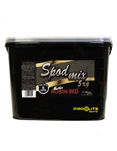 Pro Elite Baits Robin Red Gold Spod Mix Pellets 8mm 5kg