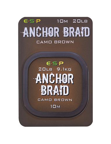 ESP Anchor Braid Gravel Brown 20lb 9,1kg