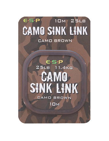 ESP Camo Sink Link Camo Brown 25lb 11,4 kg 10m
