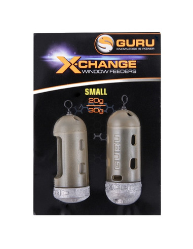 Guru X-Change Window Feeders Small 40gr + 50gr