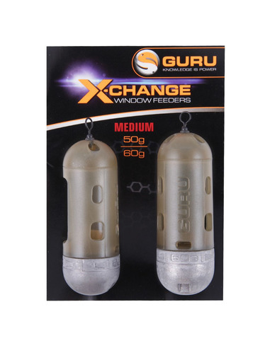Guru X-Change Window Feeders Medium 50gr + 60gr