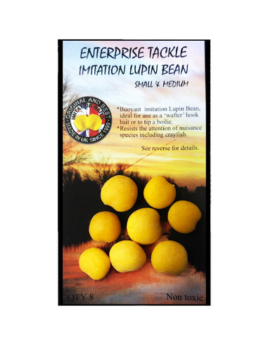 Enterprise Tackle Imitation Lupin Bean Small & Medium Yellow