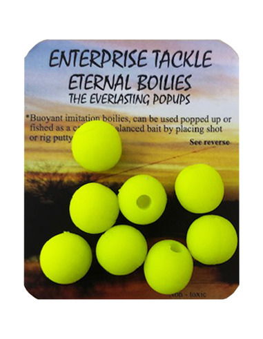 Enterprise Tackle Eternal Boilies Amarillo 12mm